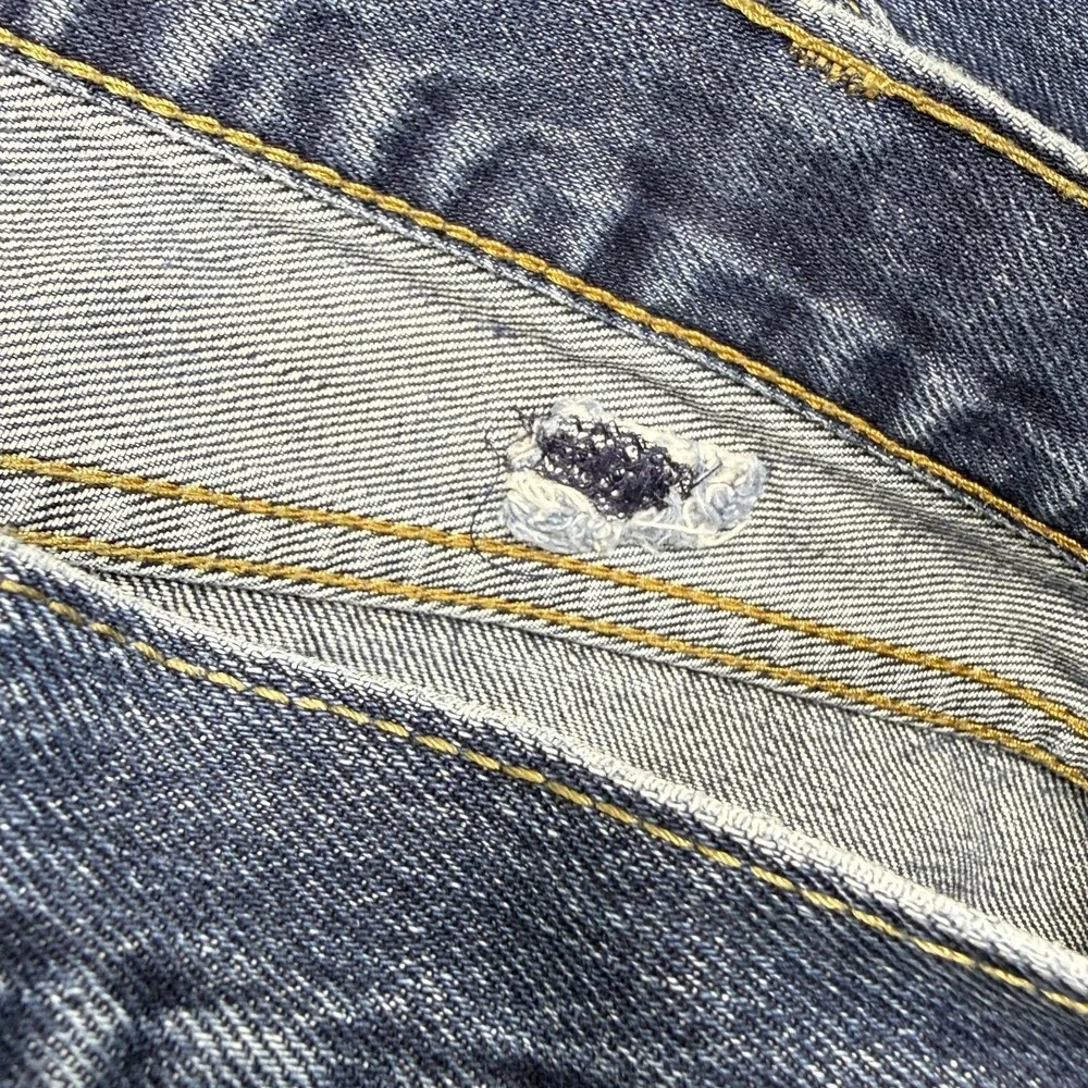 Levis 505 Jeans Mens 40x31 Blue Denim High Rise Straight Leg‎ Regular Fit